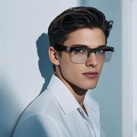 Έξυπνα γυαλιά Γυαλιά ηλίου συμβατά με Bluetooth Εργονομικός σχεδιασμός Επαναφορτιζόμενα φωτοχρωμικά γυαλιά με ηχείο, ανθεκτικά στην υπεριώδη ακτινοβολία