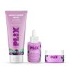 The Plant Fix Plix Jamun Cleanser Salicylic Acid Serum Smoothie Moisturizer Combo For Clear Balanced Skin All Types