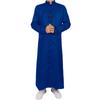 Robe Uomo Roba da Chiesa Coro Ministro Clero Pulpito Liturgico Uomini Supporto Liturgico Collo Alto Monopetto Ministro Coro