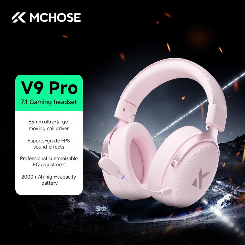 MCHOSE V9 Pro Headset with Microphone