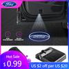 Car Sticker Car LED Door Projector Lamp Laser HD Welcome Courtesy Lights Decoration For Ford Escape Edge Mondeo Taurus Fusion Mu