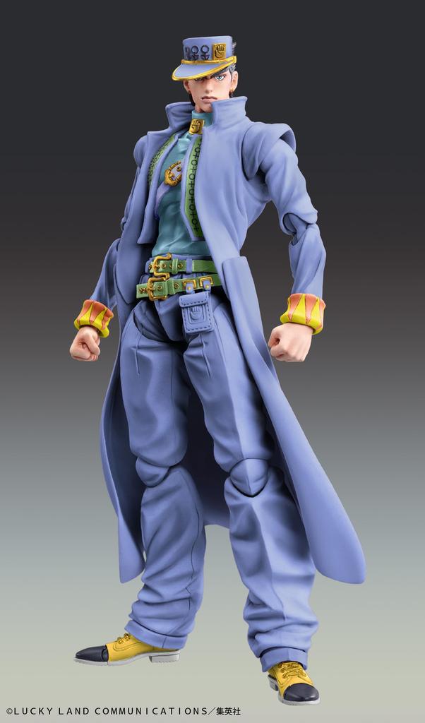Medicos Entertainment Super Action Statue Bizarre Adventure Část Jotaro 155mm PVC ABS Nylon Malovaná Pohyblivá Figurka "JoJo's 4" "Kujo Druhý" Cca. &
