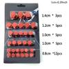 Motorbike Exterior Decoration 30Pcs Protective for Shell Cover for Wheel Screw N