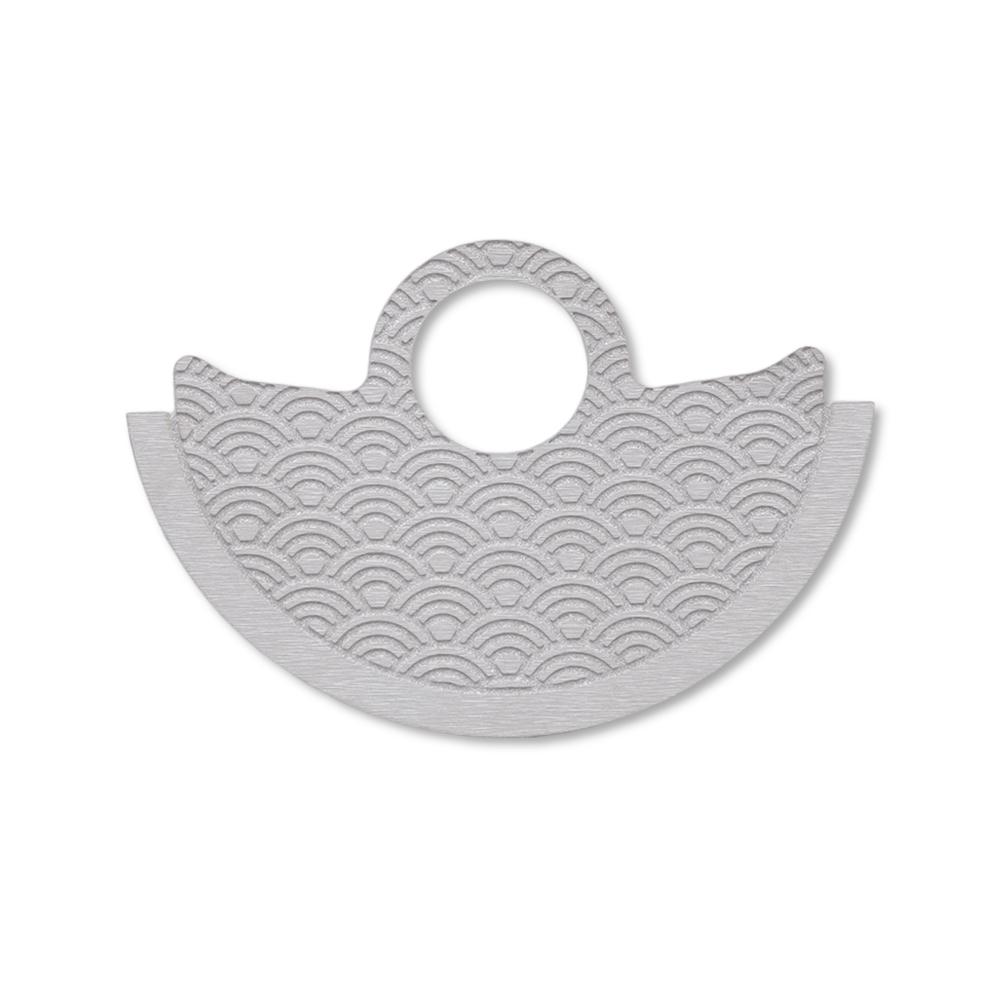 NH35 NH36 Wavy Pattern Automatic Hammer Rotor Metal Patch for 4R35 4R36 NH35 NH36 7S Movement SKX007 Watch Repair Guard Parts