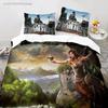 3D-Druck Spiel Tomb Raider Bettwäsche-Set Schlafzimmer Weiche Moderne Tagesdecken Bequeme Kinder Bettbezug Bettdeckenbezug Und Kissenbezug