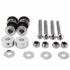 Motorcycle Backrest Sissy Bar Detachable Docking Hardware Kit Replacement for FXST FXSTB 1987‑1999
