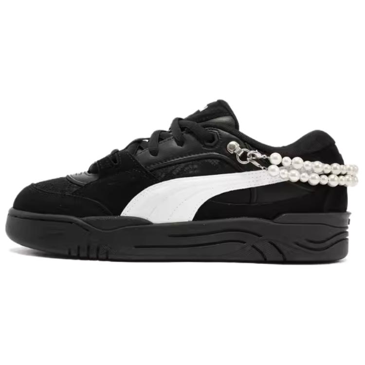 PUMA Women s Platform Sneakers Black White Pearl 399963-01 EU 37