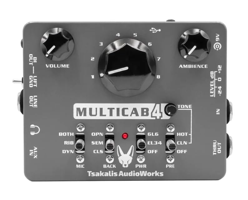 

Tsakalis Audio CAB4 Simulator Tsakalis Audio Works/MULTI PreAmp/Cabinet