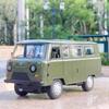 1/18 UAZ Traveler MPV Alaşım Van Araba Modeli Döküm Metal Arazi Araçları Araba Modeli Simülasyon Ses ve Işık Çocuk Oyuncak Hediye