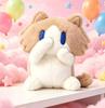 Plush Cat Keychain With Pp Cotton Filling For Gift For Friends And Collectors