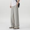 High-end Casual Pants Men's Spring and Summer New Old Money Style Business Pants Loose Straight Wide-leg Trousers Men