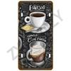 Vintage Metallblechschild Wandkunst Bier Kaffee Poster für Heimdeko Pub Bar Man Cave Club Retro Blechschild