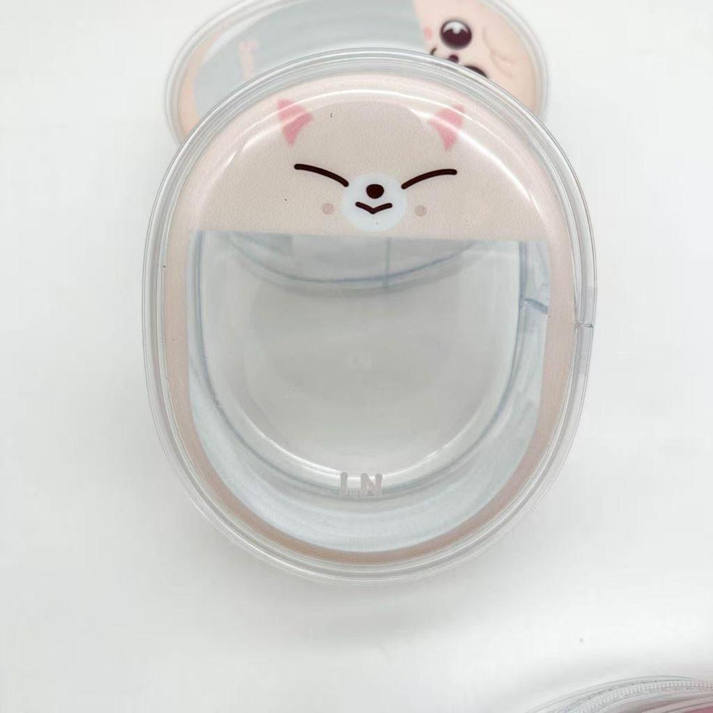 PVC Storage Zipper Pouch for Stray Kids Keychains & Badges