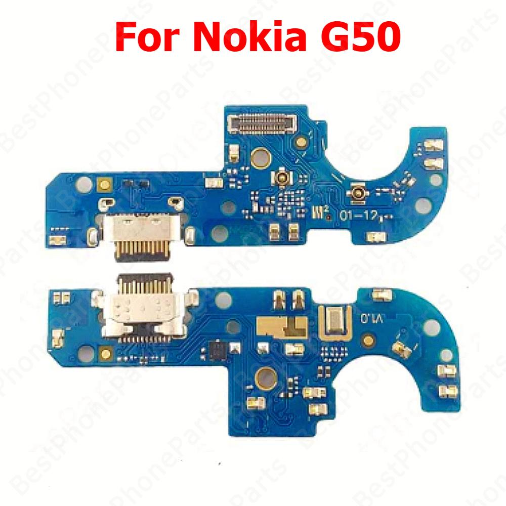 Charging Port For Nokia G42 G22 G21 G11 Plus G400 G300 G60 5G G50 G20 G10 Charge Board Plate Dock Ribbon Socket Usb Connector