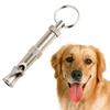 Ultrasonic Pet Dog Puppy Whistle Sound Obedience Training Key Ring Trainer