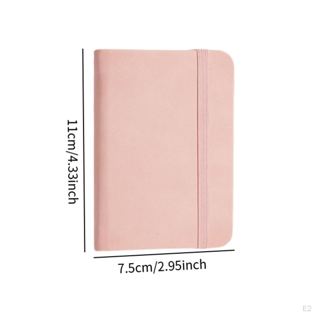 Pocket Notebook A7 4.33x2.95inch Gift, 100 Sheets, Small Daily Notepad, Lined Note Pad for