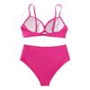 Brazilian Bikini Set For Women 2026 New Green Crop Top Tankinis Set Summer Swimwear Brazilian Bikini Swimming Suit Traje De BañO