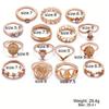 15Pcs Vintage Rings Set For Women Fashion Cross Floral Palm Pattern Crystal Geometric Rings Trendy Finger Jewelry Gifts New