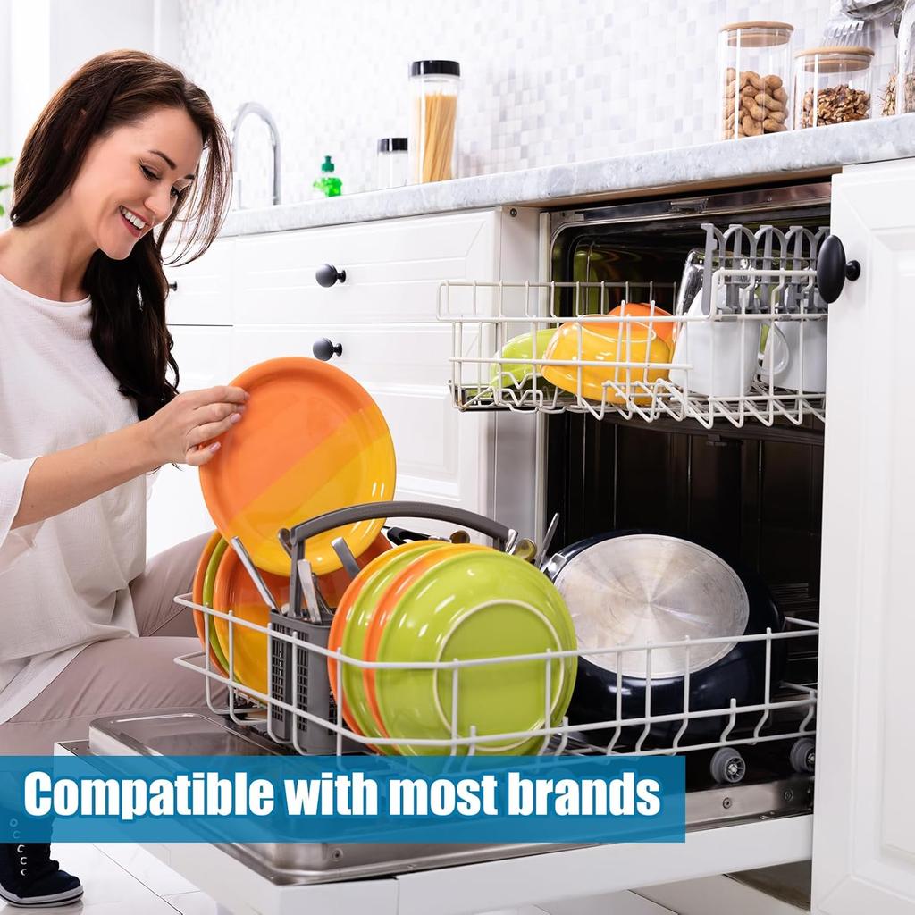 6pcs 8269145 Dishwasher Mounting Bracket with Screws, Undecounter Dishwasher Replacement Part Dishwasher Side Mount Clips Dishwasher tallation Kit