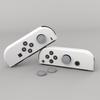 eXtremeRate PlayVital Cute Switch Thumb Grip Joystick Caps for Switch and Silicone Analog Covers for Regular Gray Caps, Switch, Lite, OLED, Joy-Con