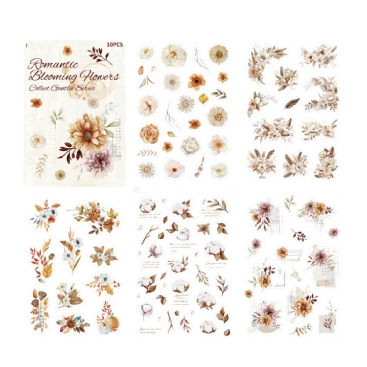 Photocard Scrapbooking Sticker Adhesive Cartoon Sticker Book for Photocards Journal Decoration