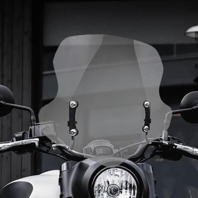 Scooter Wind Deflectors Stylish Motorcycle Wind Screen Acrylic Thickened Motorbike Windshield Motorcycle Modification Supplies