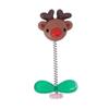 Car Shaking Head Santa Claus Ornaments Center Console Instrument Panel Elk Snowman Christmas Tree Decoration Ornaments for Gift