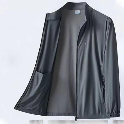 Summer Men's Jackets UV Blocking Skin Coats UPF40+ Sunscreen Outdoor Clothing Sun Protection Thin Windbreakers Big Size 8XL