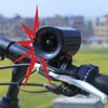 Neue Fahrrad Schwarze Ultra-laute Elektronische Fahrrad Laute Stimme Fahrrad Alarmglocke Sirene Hupe