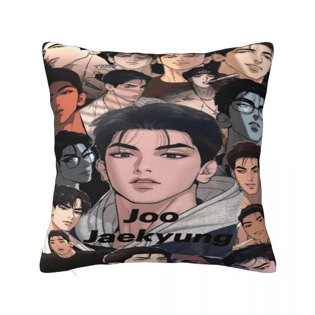 Joo Jaekyung Anime Pillowcases Accessories Soft Cushion Cover Throw Pillow Cover Living Room Decorations Square Multi-Size