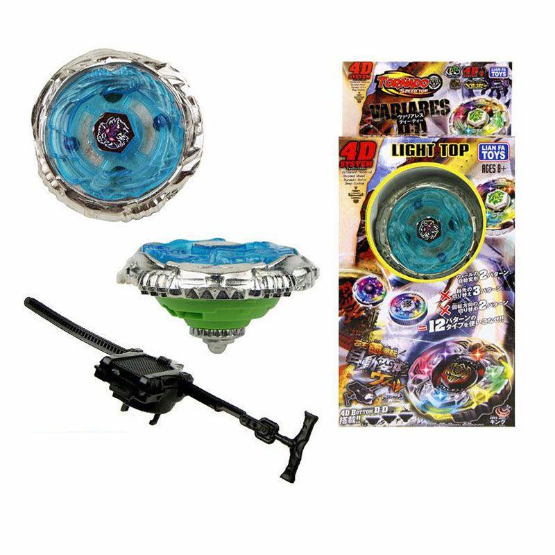 Vibrant 4d/6d Metal Fusion Masters Beyblade With Illuminating Led Light Top