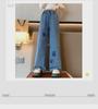 Fasjonable jenters vide jeans: Trendy vår- og høststil for store barn