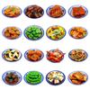 Realistic Chinese Hot Dish Cool Dish Model Simulation Chinese Dish Model Photo Props for Luncheonette Restaurant Display