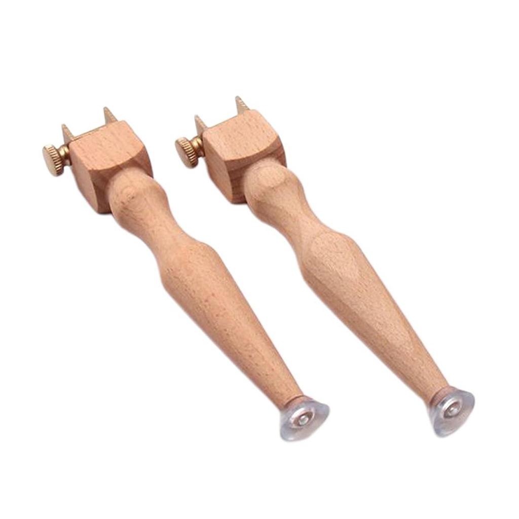 Adjustable Sewing Tool Embroidery Hoop Stand Wood Lap Stand Needlework Cross Stitches Frame Rack Stand Leg for DIY Craft