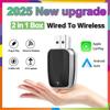 Mini 2in1 Ai Box Wired To Wireless CarPlay&Android Auto Adapter WiFi Bluetooth Auto Connect Plug&Play For Wired Carplay Cars