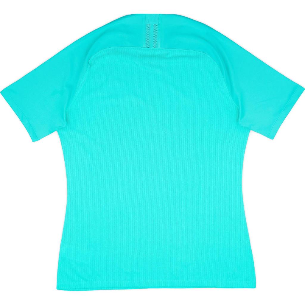 Jordan X Paris Saint-Germain Collaboration 2018-19 Player Edition Breathable Comfortable Short Sleeve Football Shirt Men Tops Mint-Green BV3947-317