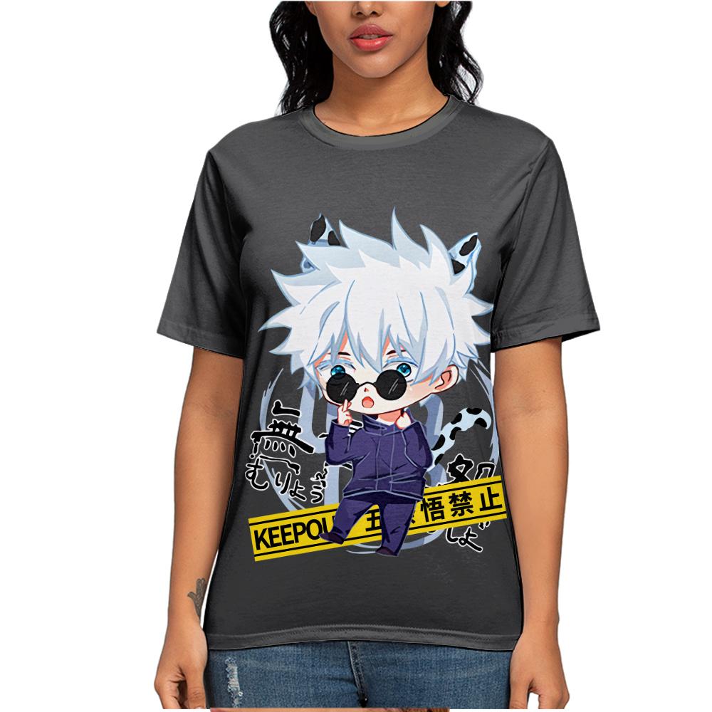 Funny Jujutsu Kaisen T Shirt Cool Women Men's Tshirt O Neck Casual Unisex Streetwear Anime Fashion Tee