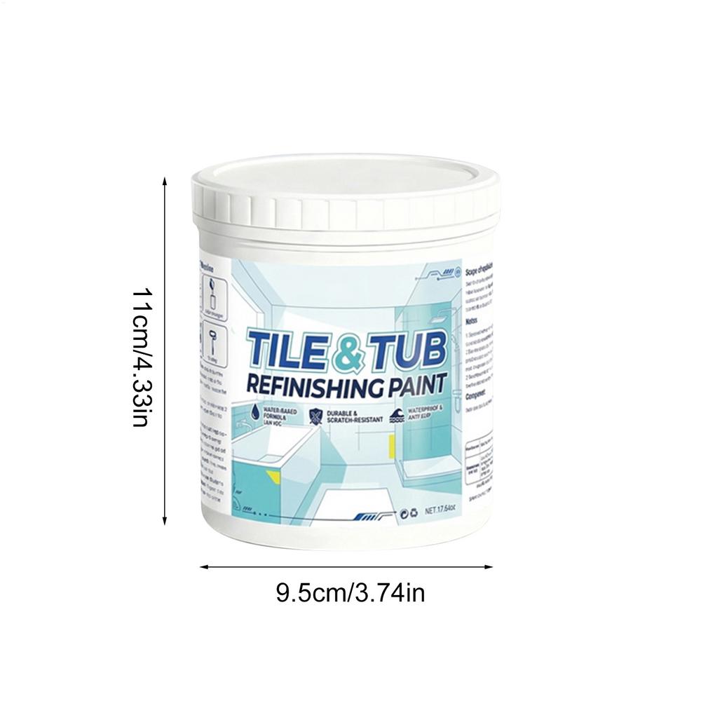 Tile Paint 500g Semi Gloss Waterproof