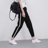 Women Elastic Waist Patchwork Sports Harem Pants Casual Loose Trousers Running