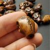 Antique Yak Bone Carved Bracelet, 2.2 X 1.5, Unique Loose Bead Jewelry