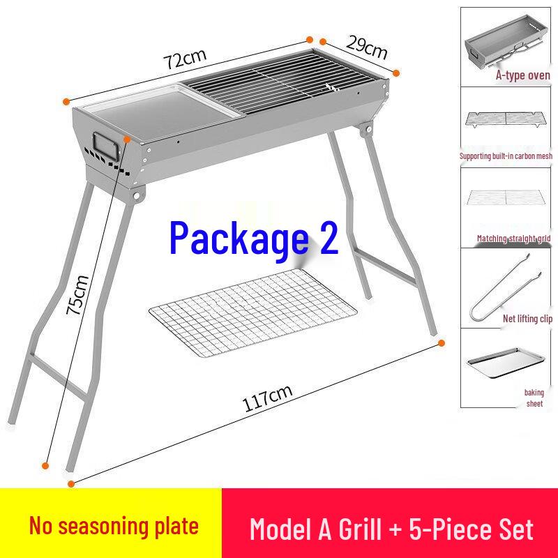 Outdoor Portable Folding BBQ Grill