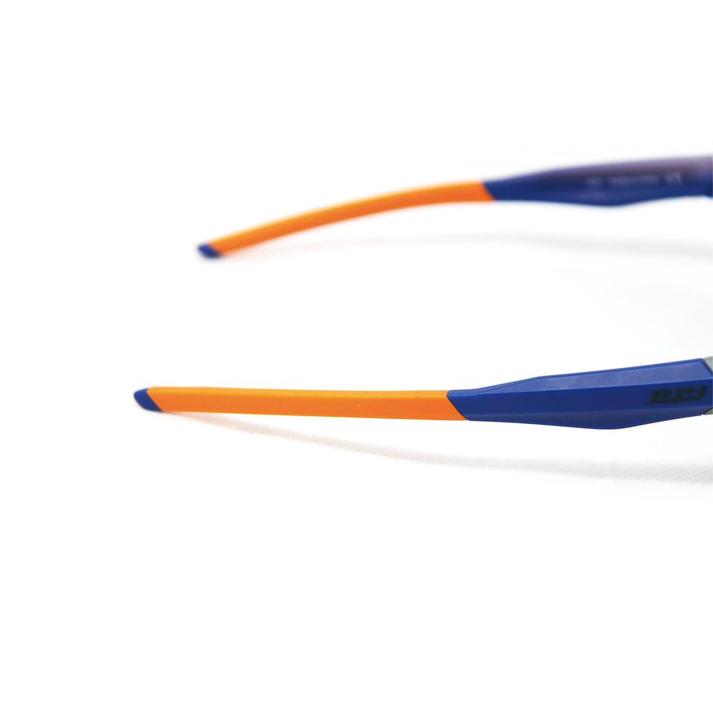 RUDY PROJECT Sunglasses Billie Blue Royal Matte Frame Multi Laser Orange Lens One Size
