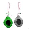 Cloth Birds Feeder Hanging Birdhouse Roosting Nest for Backyard Garden Balcony Hummingbird Finches