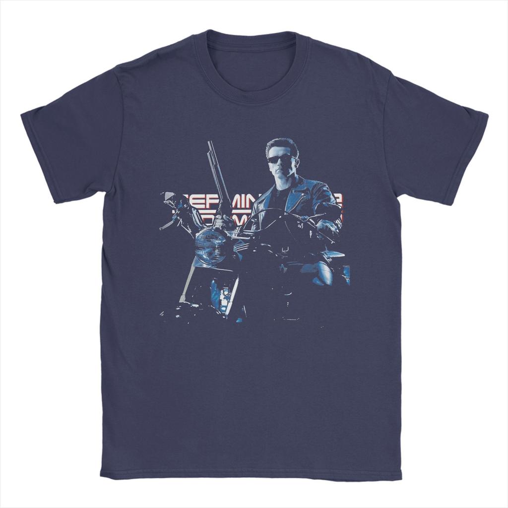 Movie Terminators T Shirt Men's  Pure Cotton Casual T-Shirts O Neck  Tee Shirt Short Sleeve Tops Gift Idea