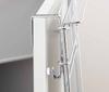 Yoshikawa Towel Hanger Auxiliary 30 x x 13 1304583 & Table, Silver, 27.2 cm,
