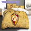 Galatasaray SK2 Pattern Bedding Quilt Set  Home Decoration  Gift (1 * Duvet Cover + 2 * Pillowcase  Without Core)
