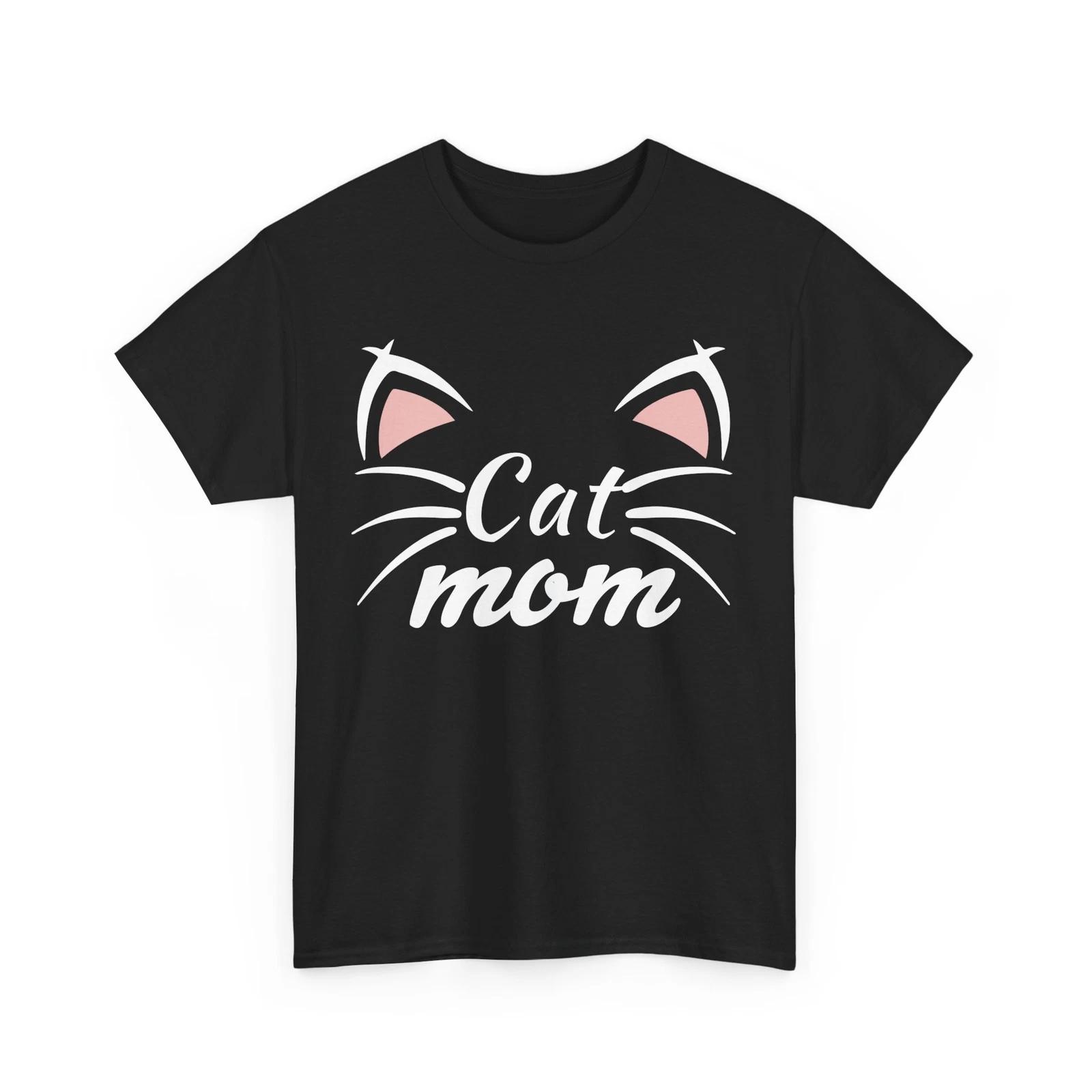 Cat Mom Shirt, Mother s Day Cats Lovers Tee, Kitty Cute Shirt 3XL