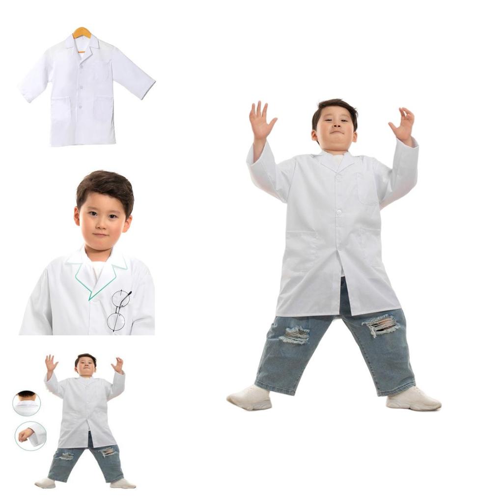 Science Experiment Lab Coat For Children Soft And Durable Cotton Material