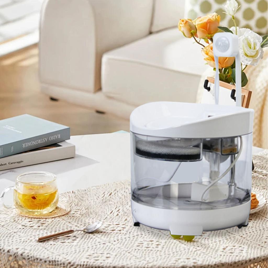 Katzenbrunnen Bewegungssensor Infrarotinduktion Extern USB-gespeist Wasserdichtigkeit Automatischer Haustierwasserspender Sensor