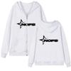 Fashion, trendy brand letter print loose fleece zipper sweater Y2K hip-hop streetwear men's and women's jumper